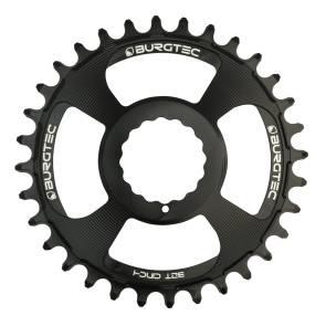 Burgtec Cinch Thick Thin Black Boost 28 Tooth Chainring 